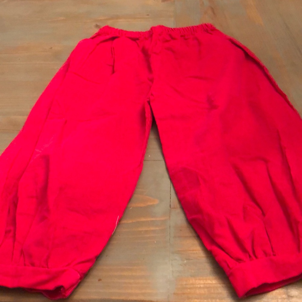Red pants!